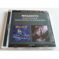 2CD Megadeth: Rust In Peace / Countdown To Extinction