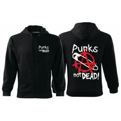 Mikina zip Punks not Dead 3