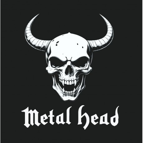 Nášivka Metal Head