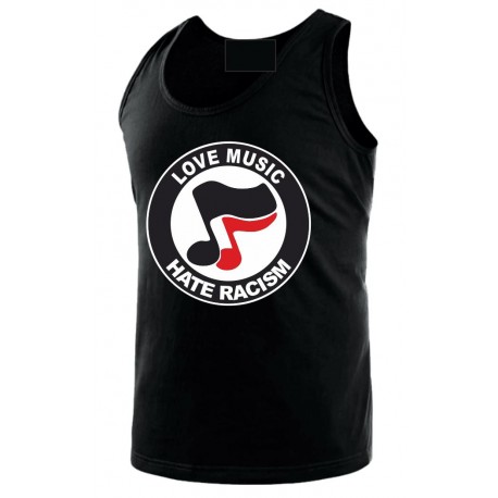 Tílko Love Music Hate Racism