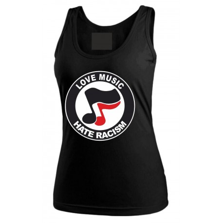 Tílko Love Music Hate Racism