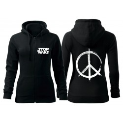 Mikina zip Peace