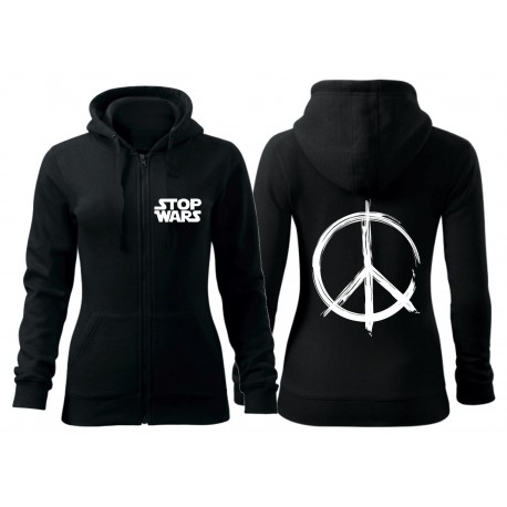 Mikina zip Peace