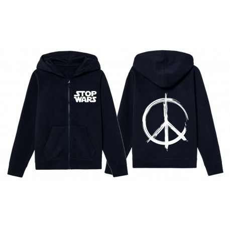 Mikina zip Peace