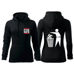 Mikina zip Anti Nazi