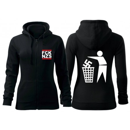 Mikina zip Anti Nazi