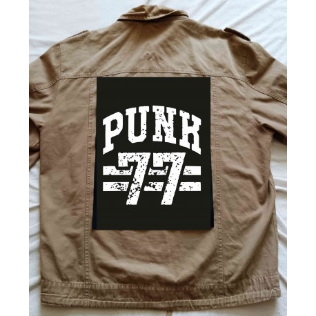 Zádová nášivka Punk 77