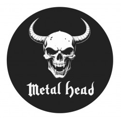 Samolepa Metal Head