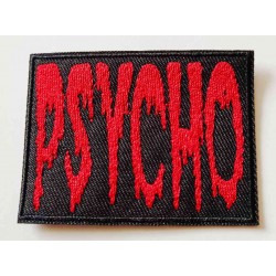 Nášivka vyšívaná nažehlovací Psycho
