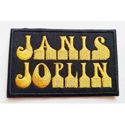 Nášivka vyšívaná nažehlovací Janis Joplin