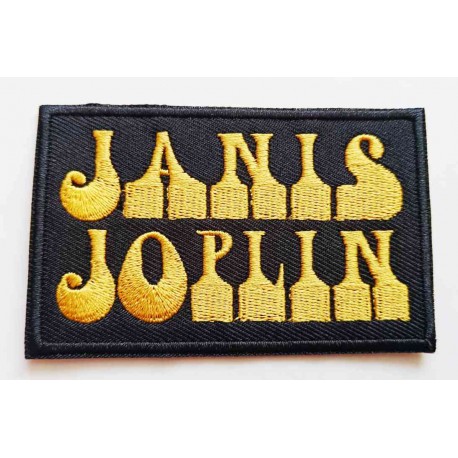 Nášivka vyšívaná nažehlovací Janis Joplin