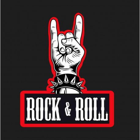 Nášivka Rock & Roll