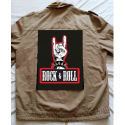 Zádová nášivka Rock & Roll