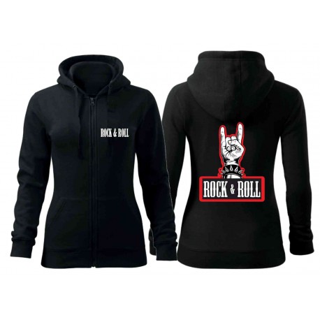 Mikina zip Rock & Roll
