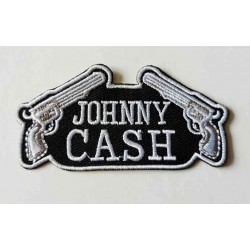 Nášivka vyšívaná nažehlovací Johnny Cash