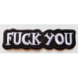 Nášivka vyšívaná nažehlovací Fuck You