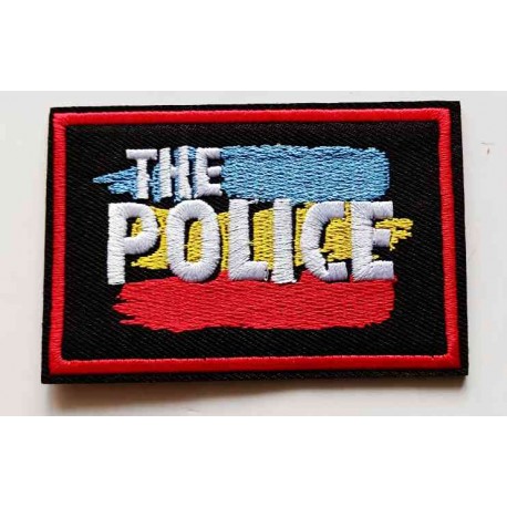Nášivka vyšívaná nažehlovací Police