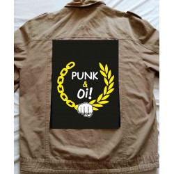 Zádová nášivka Punk & Oi!
