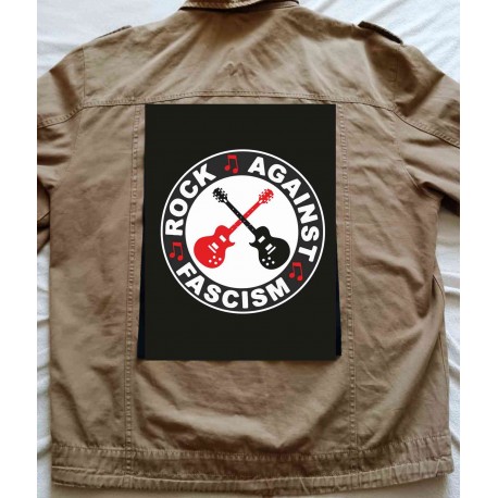 Zádová nášivka Rock Against Fascism