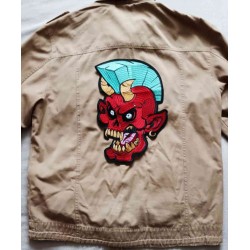 Zádová nášivka PUNK Demon