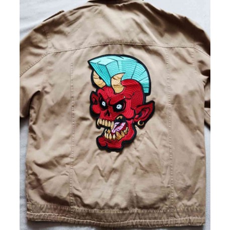 Zádová nášivka PUNK Demon