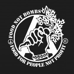 Nášivka  Food Not Bombs