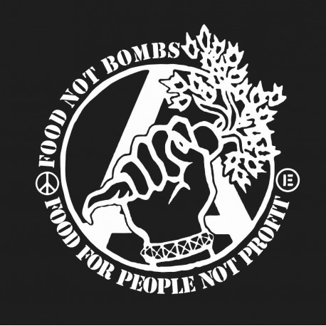 Nášivka  Food Not Bombs