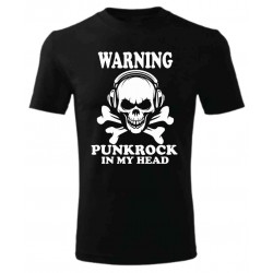 Tričko Warning Punkrock