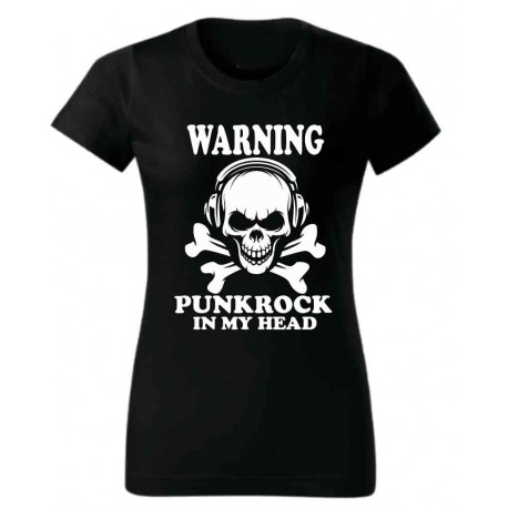 Tričko Warning Punkrock