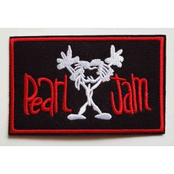 Nášivka vyšívaná nažehlovací Pearl Jam