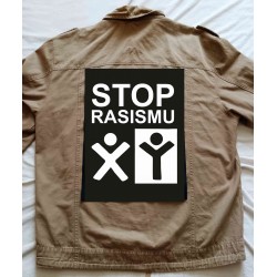 Zádová nášivka Stop Rasismu