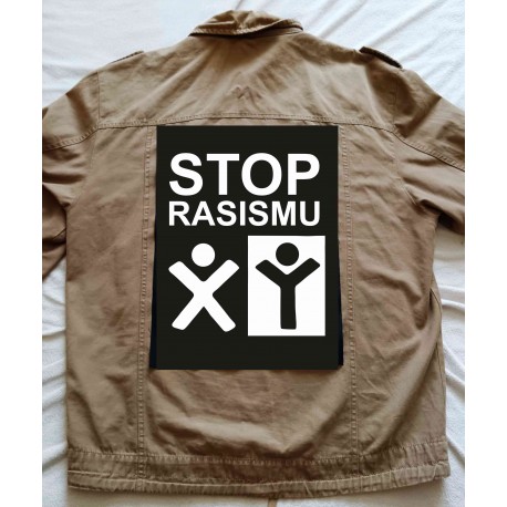Zádová nášivka Stop Rasismu