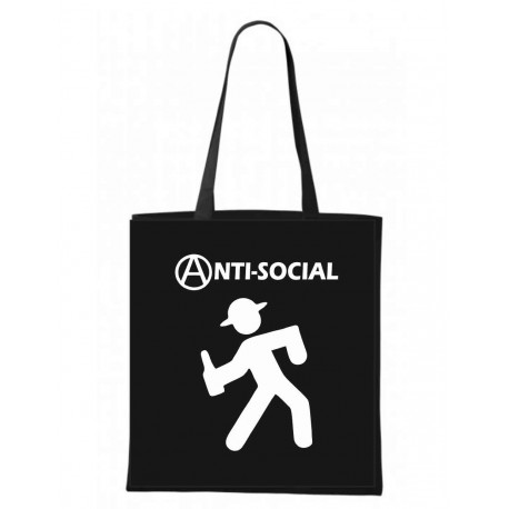 Plátěná taška  Anti social