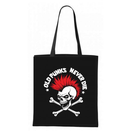 Plátěná taška  Old Punks Never Die 2
