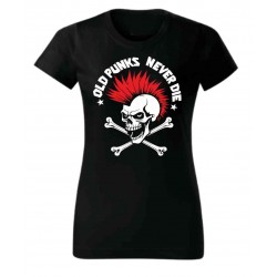 Tričko Old Punks Never Die 2