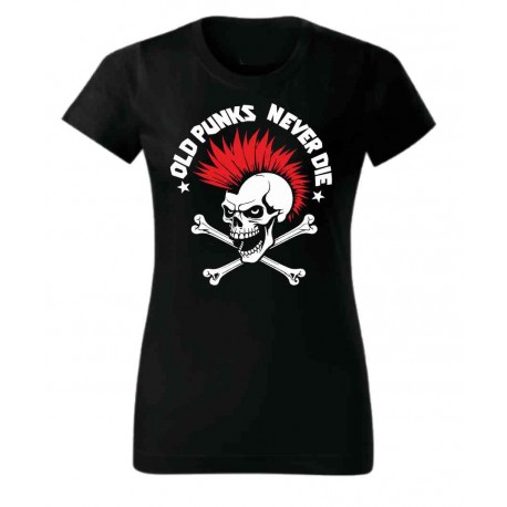 Tričko Old Punks Never Die 2