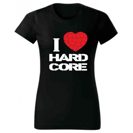 Tričko I Love HARDCORE