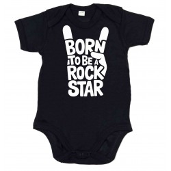 Dětské Body Born To Be A Rock Star