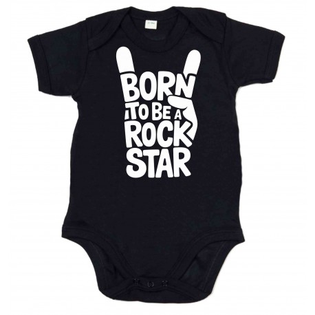 Dětské Body Born To Be A Rock Star