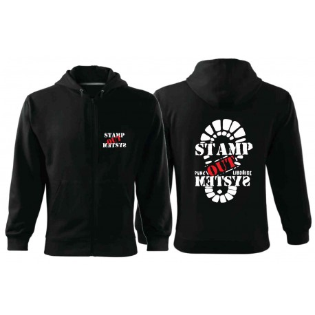 Mikina zip Stamp Out System