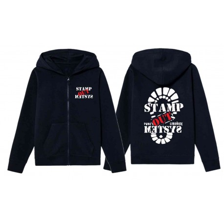 Mikina zip Stamp Out System