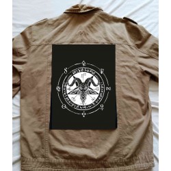 Zádová nášivka Pentagram 2