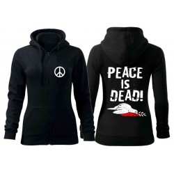 Mikina zip Peace is Dead