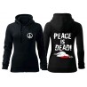 Mikina zip Peace is Dead