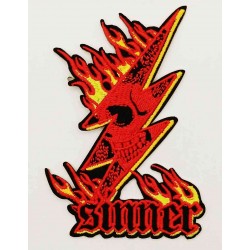 Nášivka vyšívaná nažehlovací Sinner