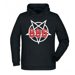 Mikina Pentagram 666