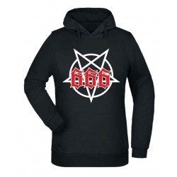 Mikina Pentagram 666