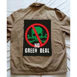 Zádová nášivka  No Green Deal