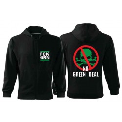 Mikina zip No Green Deal
