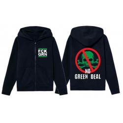 Mikina zip No Green Deal